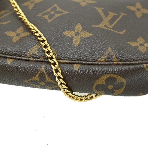 LOUIS VUITTON MONOGRAM MINI POCHETTE ACCESSOIRES M58009 FL0086 YQ04070 BN02 - Picture 6 of 8